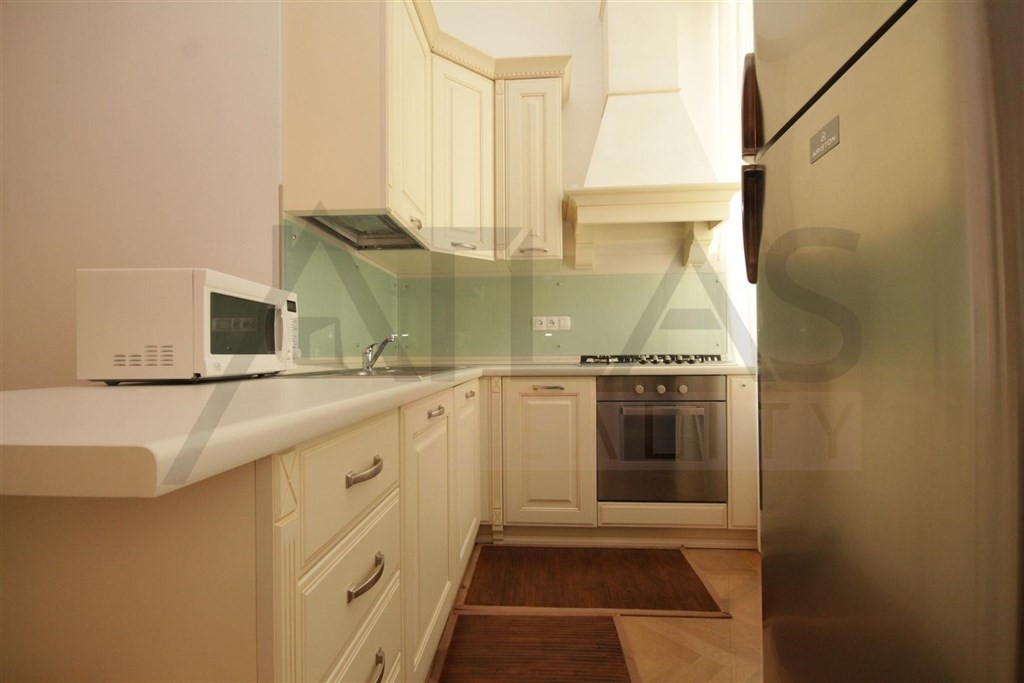 Kitchen - For Rent: Furnished 2-BD Apartment Prague 2 - Vinohrady, Italska street