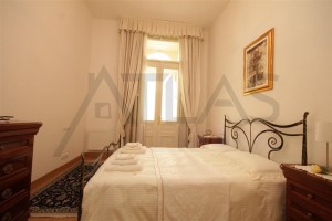 Bedroom - For Rent: Furnished 2-BD Apartment Prague 2 - Vinohrady, Italska street