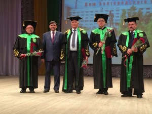 Rektor SPU se stal čestným profesorem Belgorodské státní zemědělské univerzity