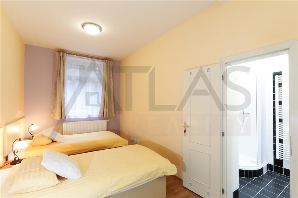 For rent two bedroom fully furnished apartment 100 m2 Prague 2 - Vinohrady, Belgická street