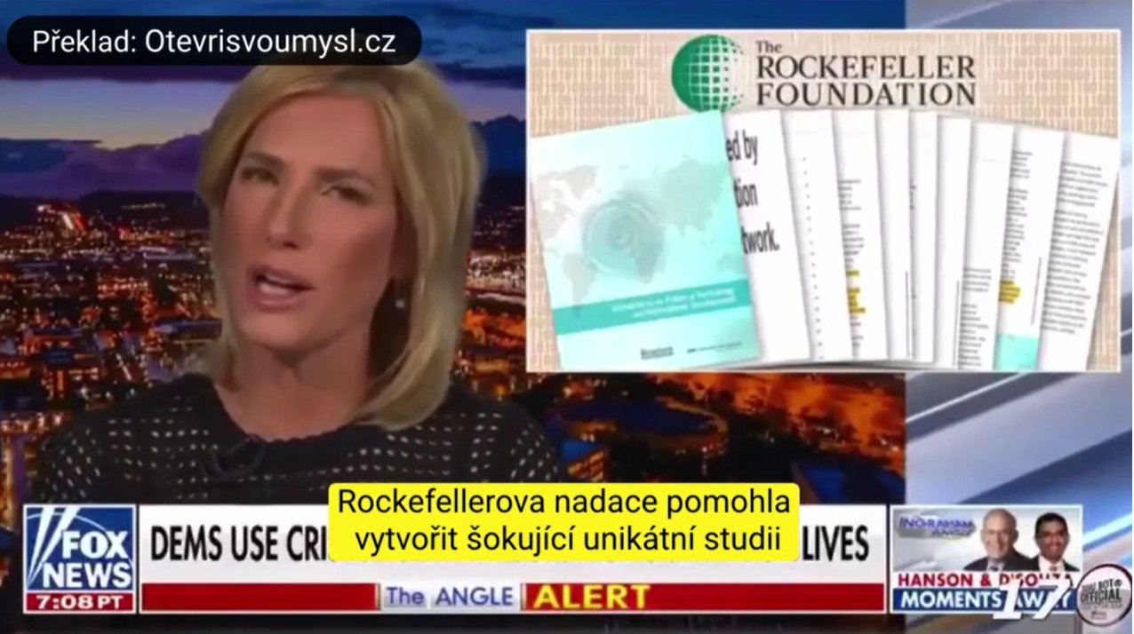Rockefellerova nadace v roce 2010 předpověděla globální pandemii