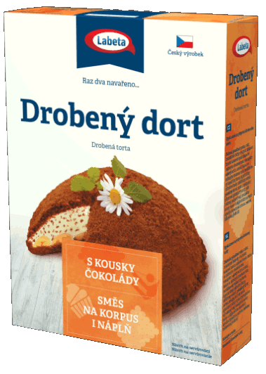 Labeta drobený dort