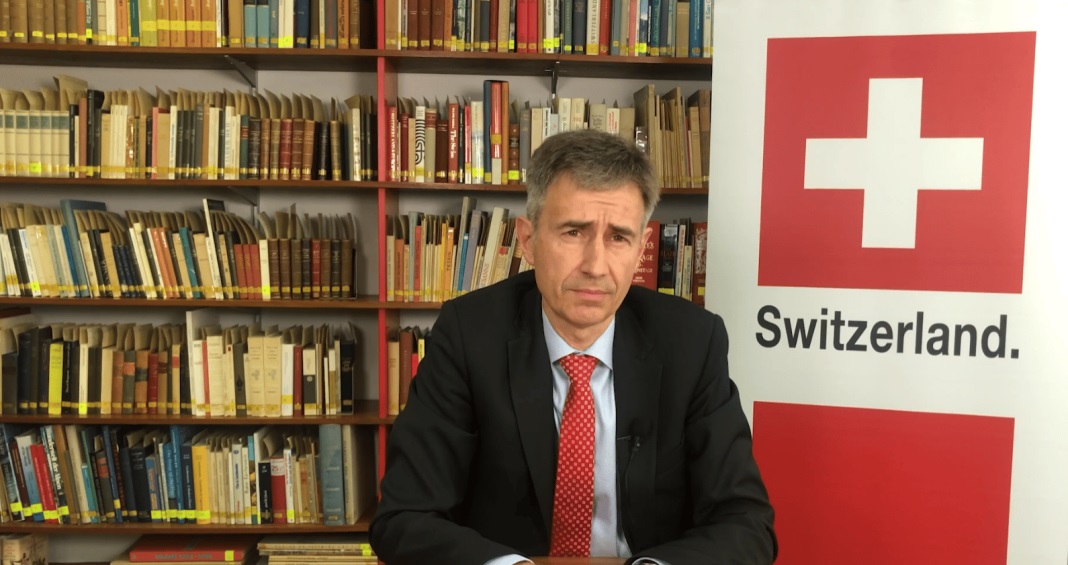 Švýcarský velvyslanec ve Velké Británii, JE Markus Leitner
