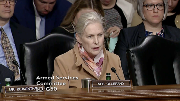 Americká senátorka Kirsten Gillibrand