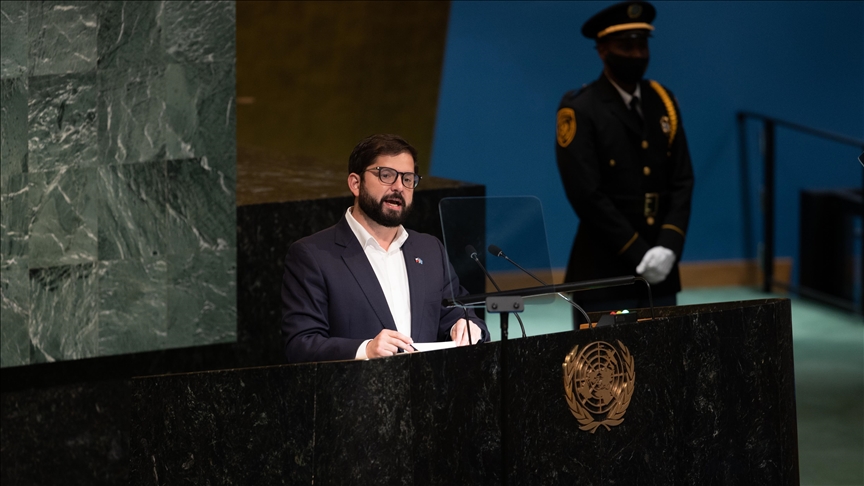 President Chile Gabriel Boric